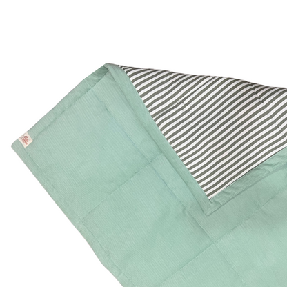 Cot quilt, quilted blanket for baby, gots certified organic cotton, baby quilt, ethical and sustainable fashion for babies and toddler
